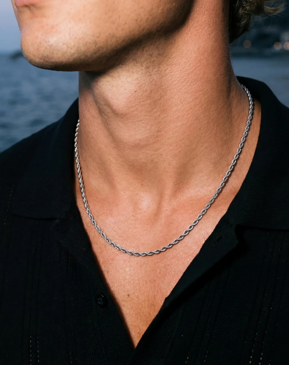 ROPE CHAIN 3MM | SILVER