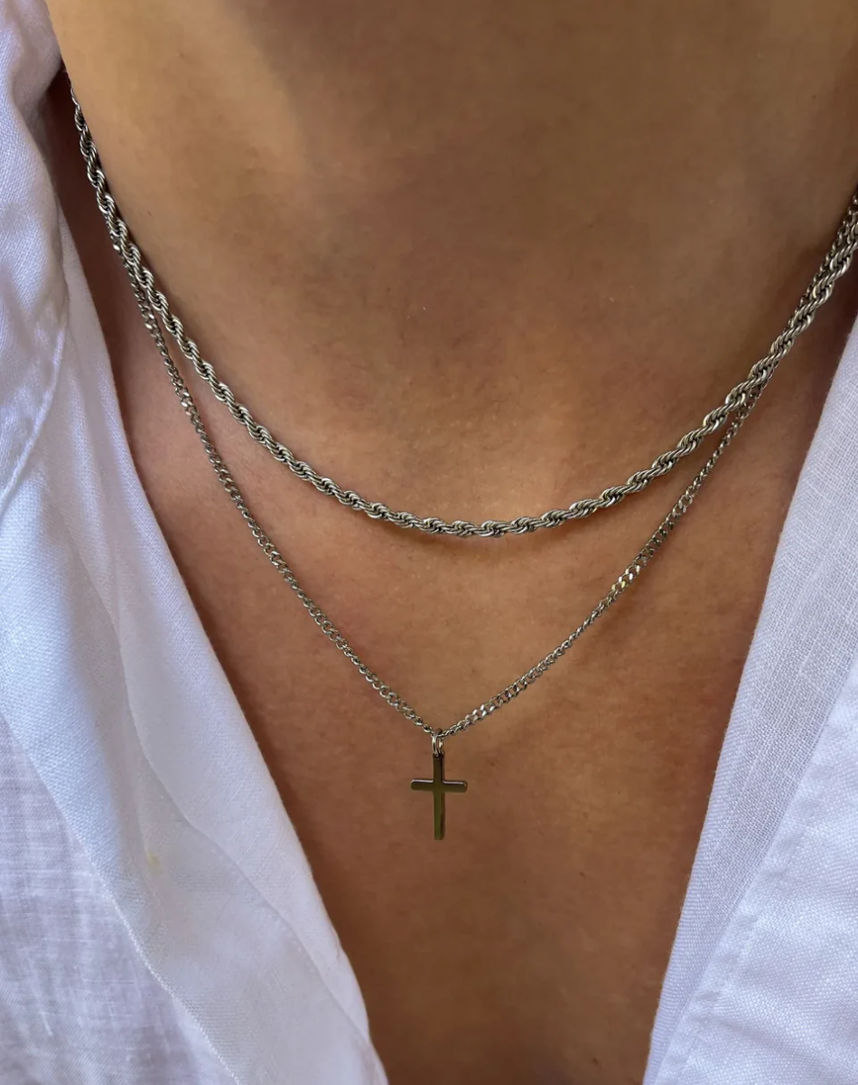 CROSS CHAIN |SILVER