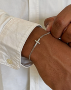 CROSS BRACELET | SILVER