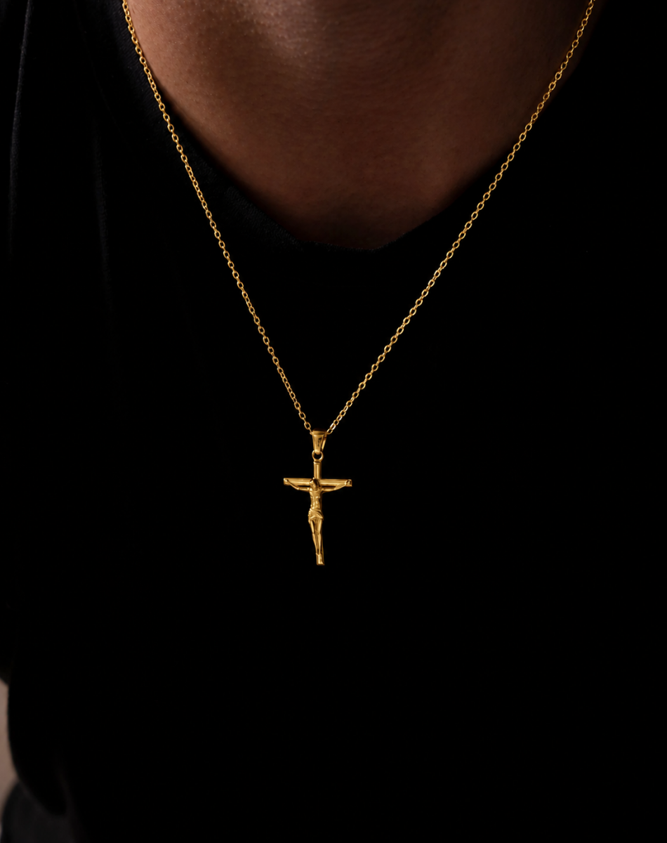 CRUCIFIX CHAIN | GOLD