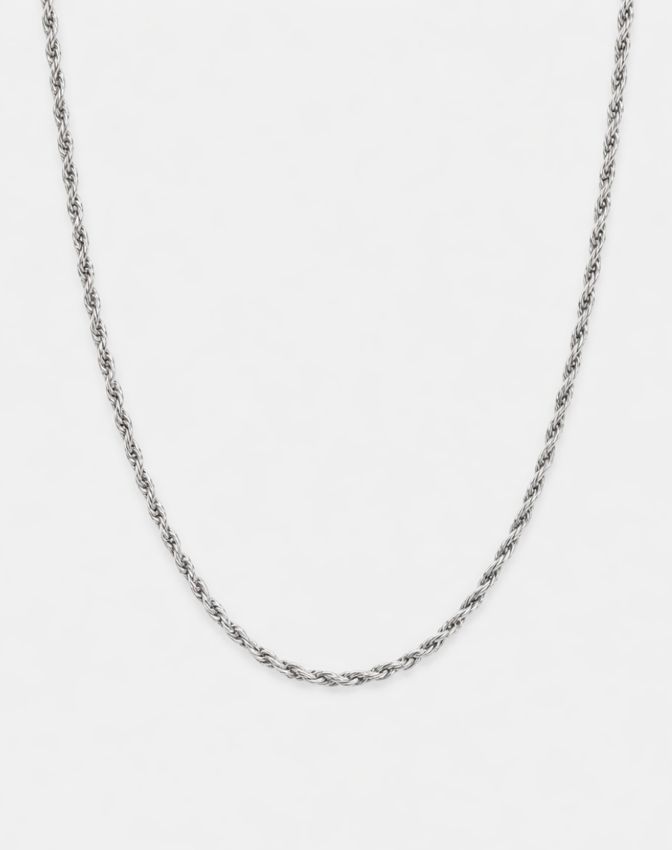 ROPE CHAIN 3MM | SILVER