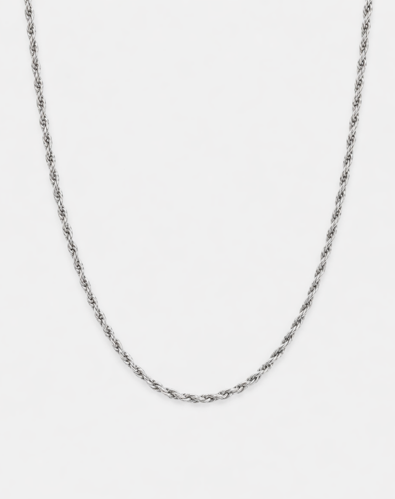 ROPE CHAIN 3MM | SILVER