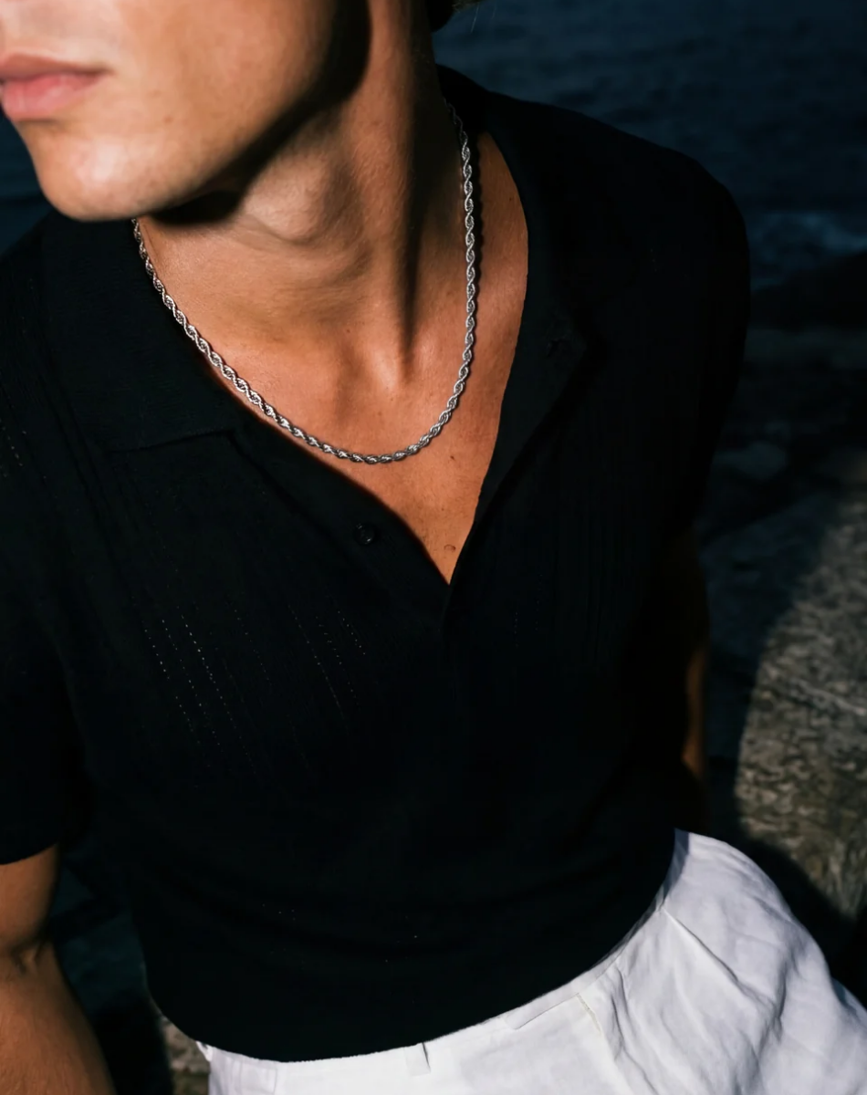 ROPE CHAIN 3MM | SILVER